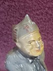 MUSSOLINI "IL DUCE" FIGURE ON BAKE LITE ASHTRAY WITH SNUFFERS — photo 7