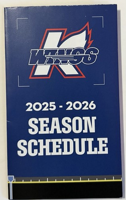 #ad 2025 2026 KALAMAZOO WINGS Schedule 🏒 Minor Hockey Sked COOL‼️ $1.65