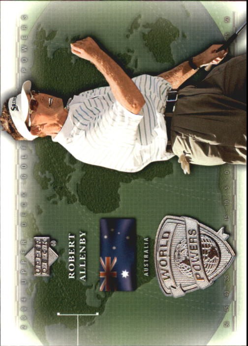 2004 Upper Deck #95 Robert Allenby WP - GOLF