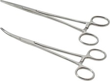 2 Stück Piercingzange Set, Selbstverriegelnde Piercing Zange, Fischerei Klemme 
