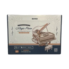 ROKR Magic Piano Mechanical Music Box 3D Wooden Puzzle