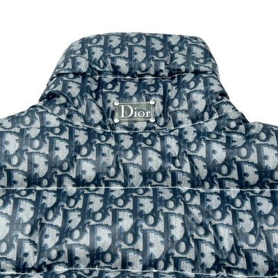 Christian Dior Vintage Trotter Monogram Logo Puffer Jacket #40