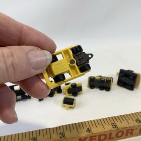 Vintage Lot 1980s Construction Galoob Micro Machines 6 Vehicles Read **