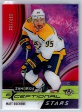 2021-22 Upper Deck Synergy Hockey Cards Checklist and Odds 22