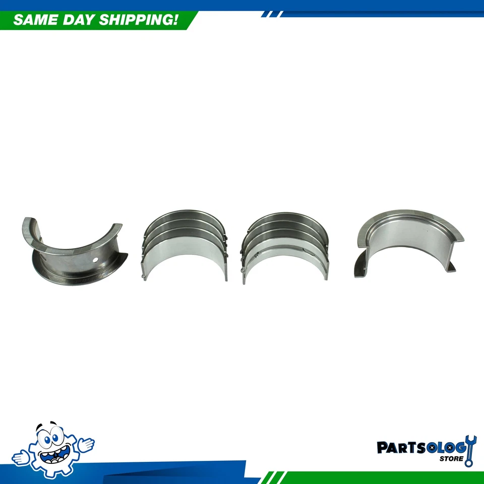 DNJ MB4265 Main Bearings Set Size For 88-95 Volvo 940 240 2.3L L4 SOHC - Image 2 of 2