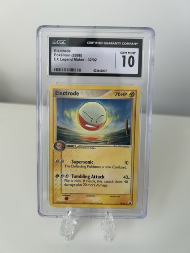 Electrode graded CGC 10 for sale on eBay