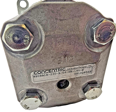 #ad Haldex Concentric WP09A1B 160 R 06 NB 160 N Gear Pump Clockwise 4000PSI $275.00