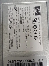 450881-002 544660-002 AH332A C7000 2250W 48VDC Power Supply 544660-001