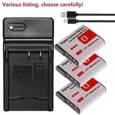 NP-BG1 Battery or Charger for Sony CyberShot DSC-W300 DSC-W50 DSC-W55 DSC-W70