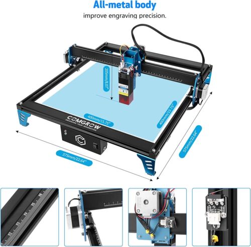 Comgrow Z1 Laser Engraver 10W Output Power with Eye Protection Compressed Laser - Picture 9 of 12