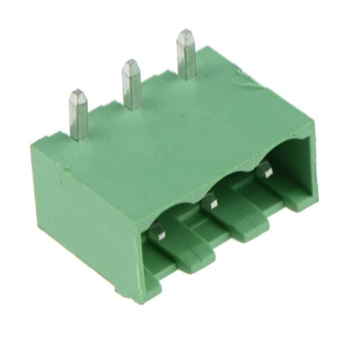 10 x 3-Way Plug-In PCB Horizontal Closed Header 5.08mm