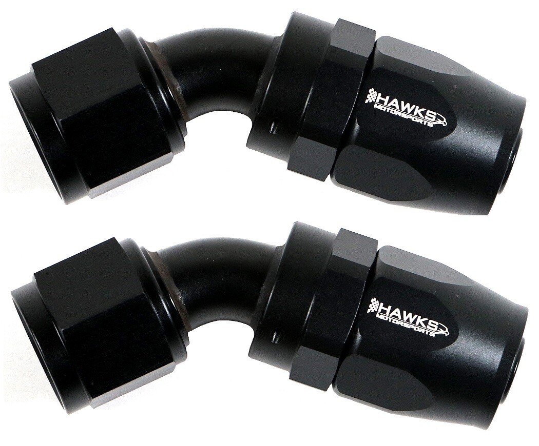Aeroquip 45 Degree Aluminum #3 Flare 1/8 in Black Aeroquip 45 Degree Aluminum #3 Flare 1/8 in Black