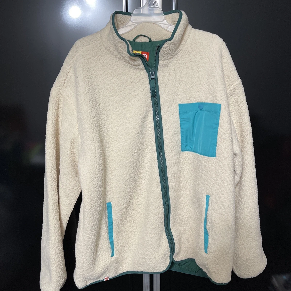 Cream box deals jacket