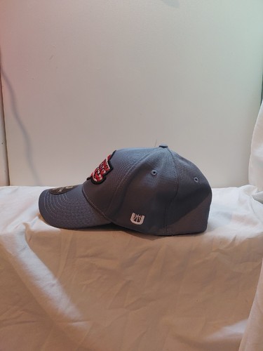 Los Angeles Lakers Ultra Game Hat  One Size Fits All Gray & USA Logo New - Afbeelding 2 van 9