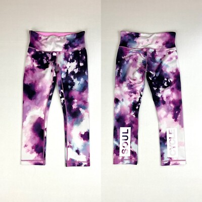Lululemon Soul Cycle Blooming Pixie Crop Leggings - Size 4