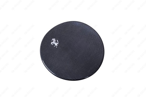 Dry Carbo Fuel Cap Replacement w/Logo Underboard For 17-20 Ferrari 812 Superfast - Picture 11 of 13