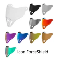 Icon Airflite Helmet ForceShield Replacement Face Shield Visor - All Colors