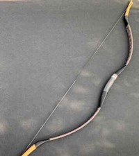 Nuevo arco recurvo de 20-60 libras práctica tiro con arco hecho a mano arco largo de madera hecho a mano