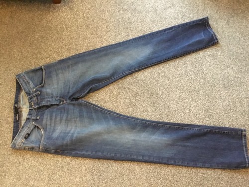 MENS LAST \u0026 TRUE SLIM FIT JEANS SIZE 