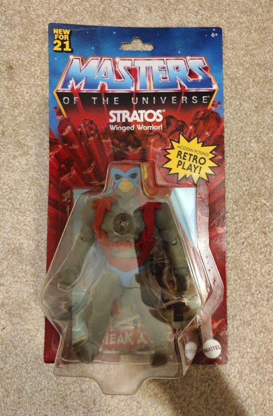 Mattel Heman  Masters of the Universe Origins Stratos Figure 