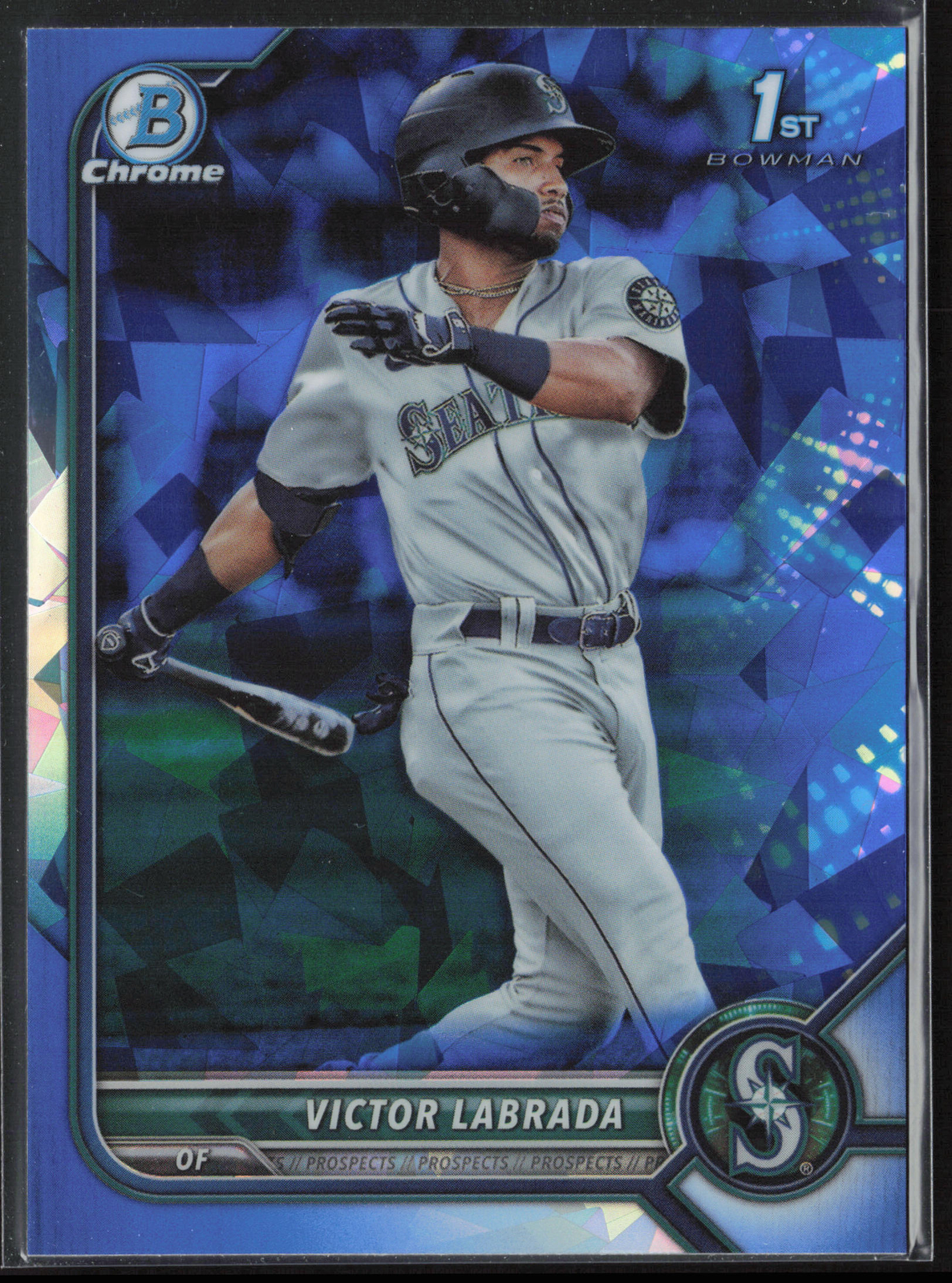 2022 Bowman Sapphire Victor Labrada BCP-150 1st | Seattle Mariners