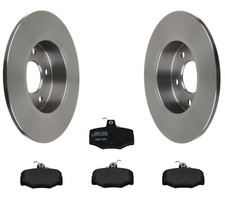 NISSAN Almera Tino V10 2.2 dCi Set 2 Bremsscheiben 4 Beläge hinten Hinterachse