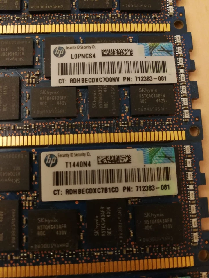 Hynix 16 GB DDR3-1866 PC3-14900R HMT42GR7AFR4C-RD Server Ram DDR3 - Bild 3 von 3