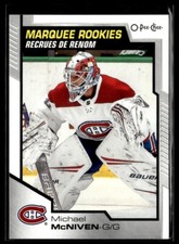 2020-21 Upper Deck O-Pee-Chee - Update Michael McNiven Rookie Montreal Canadiens