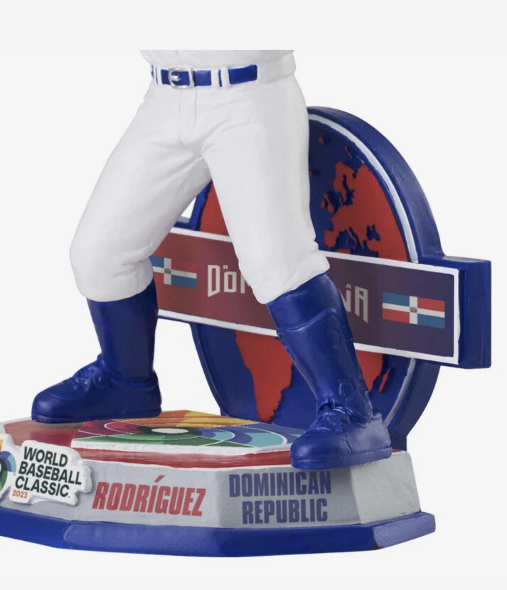 JULIO RODRIGUEZ Dominican Republic 2023 FOCO WBC Bobblehead World Baseball /123 - Image 4 of 4
