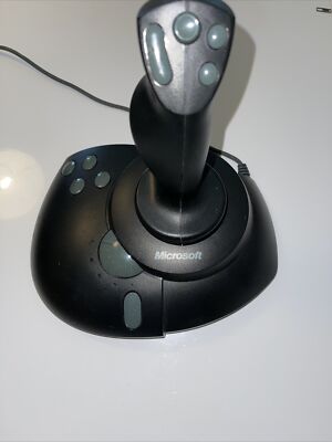 Microsoft SideWinder 3D Pro Plus Joystick Flight Stick PC Controller 