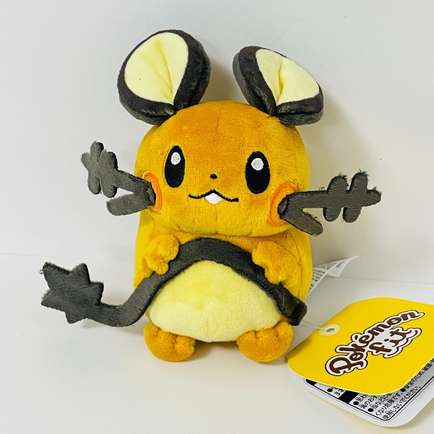 Pokemon Sitting Cuties Plush GEN 6 Dedenne Stuffed Toy