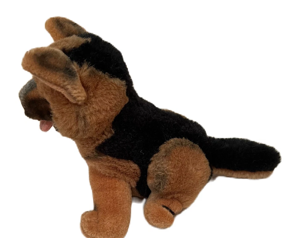 Sat. 1 Kommissar Rex Stofftier Kuscheltier Plüschtier Hund mit Reisverschluß - Bild 2 von 4