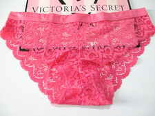 VICTORIA'S SECRET Body by Victoria Bikini Panty VS Pink Grapefruit S SMALL Lace