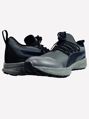 Puma Transport Trail Speck 377846 01 Gray Mesh Athletic Shoes Mens Size 12 Puma Transport Trail Speck 37784601 Mens Gray Canvas  main image 3