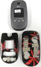 LG VX8350 - Gray and Black ( Verizon ) Cellular Flip Phone - Bundled / No Back