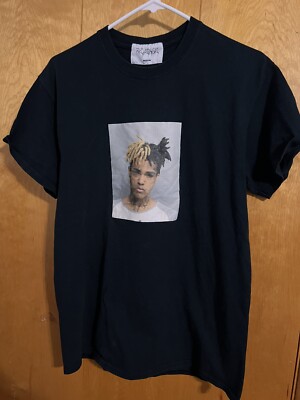 XXXTENTACION REVENGE Kill Mugshot Tee Shirt Size Medium Black
