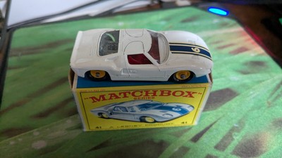 Matchbox  1-75 Regular Wheels No.41c Ford G.T. Racer 1966 mit OVP