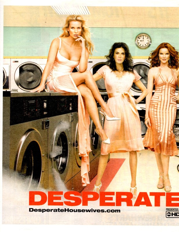 Desperate HOUSEWIVES nearly 1 pound clippings lot: teri hatcher-marcia cross-eva