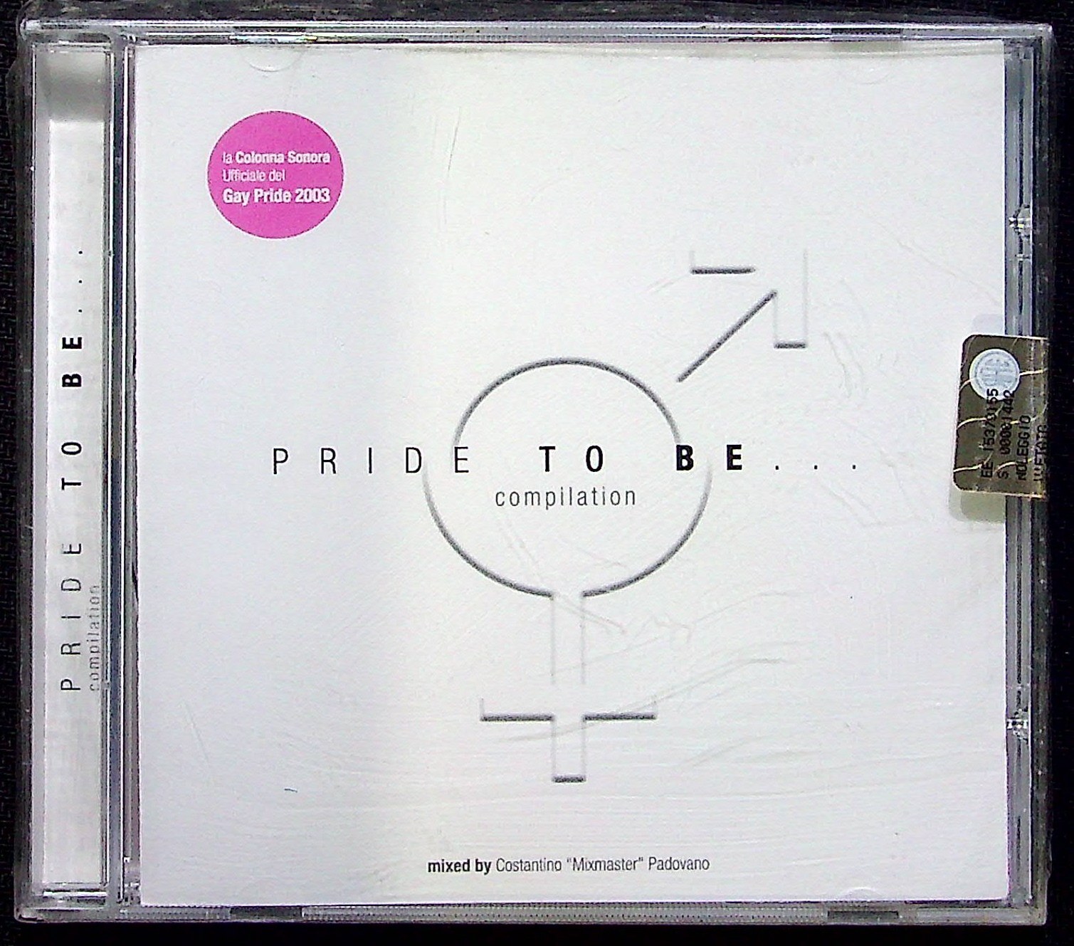 Costantino "Mixmaster" Padovano  Pride To Be… Cd Sealed