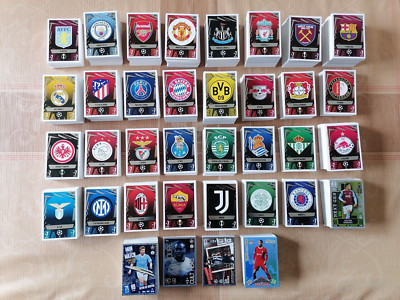 TOPPS MATCH ATTAX 2023-24 CHAMPIONS LEAGUE COMPLETE SETS