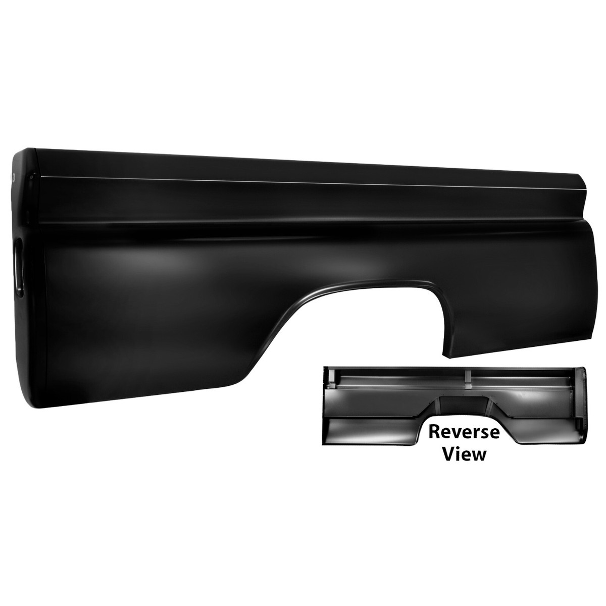 1960~1966 Chevy Pickup Truck Bedside Panel Right Side Long Bed