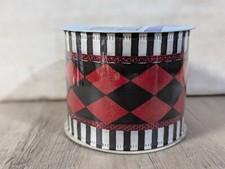  8 for 10 yards 2.5" Halloween Ribbon Halloween Stripes      Bow Decor