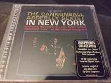 THE CANNONBALL ADDERLEY SEXTET IN NEW YORK CD SEALED (please read description)