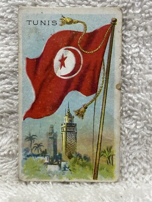 how much tobacco can i bring back from tunisia Tunis Recruit Little Cigar Flags of the Nations Tobacco Card Blue Back Vtg