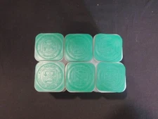 LOT OF 6  "EMPTY" U.S. MINT AMERICAN SILVER EAGLE COIN TUBES