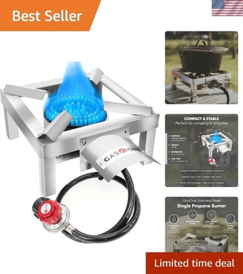 #ad Versatile Stainless Steel Propane Burner for Seafood Boil amp; Outdoor Cooking $93.32