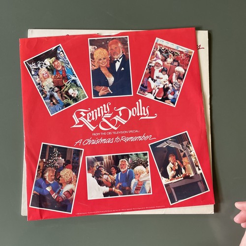 Kenny And Dolly Once Upon A Christmas 1984 ASL 15307 RCA Vinyl LP - Picture 3 of 5