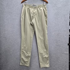 Under Armour Men Activewear Pants 30/32 Khaki Chino Golf Performance