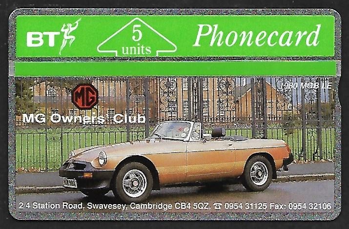 BTG034 MG OWNERS CLUB