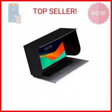 kwmobile Laptop Sun Shield - Shade for Computer Screen Glare Protection for Outd